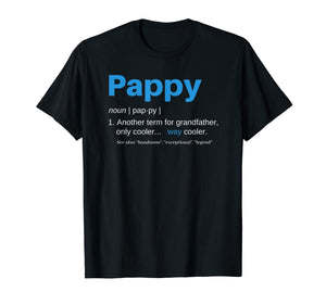 Funny shirts V-neck Tank top Hoodie sweatshirt usa uk au ca gifts for Pappy Gifts Grandpa Fathers Day Definition Birthday T-Shirt 118404