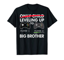 Load image into Gallery viewer, Leveling Up to Big Brother Shirt 2020 - Video Game Player T-Shirt-132311
