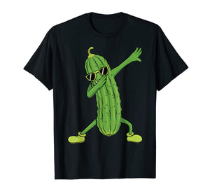 Dabbing Pickle Dancing Cucumber lover Funny Shirt Gifts-171729