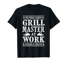 Load image into Gallery viewer, Grill Master Barbecue BBQ Smoker Grillin Dad Grandpa Gifts TShirt875697
