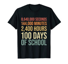 Load image into Gallery viewer, 100th Day Preschool Kids Teacher Retro 100 Days Of School T-Shirt-1138177
