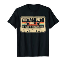 Load image into Gallery viewer, Vintage 1970 Made in 1970 50th birthday 50 years old Gift T-Shirt-1003234
