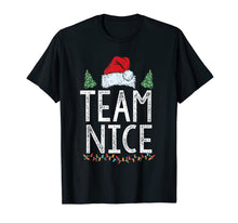 Load image into Gallery viewer, Team Nice Funny Couple Matching Outfit Team Naughty T-Shirt
