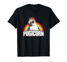Load image into Gallery viewer, Pugicorn Pug Unicorn Gift For Dog Lovers  T-Shirt
