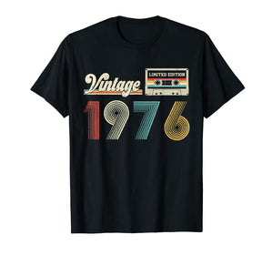 Vintage 1976 Tshirt Limited Edition 44th Birthday Gifts T-Shirt264848