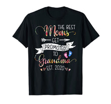 Load image into Gallery viewer, First Time Grandma Est 2020 Promoted To Grandma To Be T-Shirt-645504
