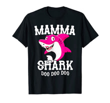 Load image into Gallery viewer, Mamma Shark For Mother Grandma Birthday Halloween Christmas T-Shirt
