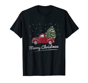 Funny shirts V-neck Tank top Hoodie sweatshirt usa uk au ca gifts for Vintage Wagon Christmas T-Shirt - Tree on Car Xmas Vacation T-Shirt 1163970