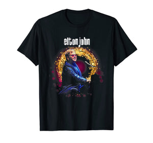 Vintage Style Elton Shirt John Love Music Gift For Men Women T-Shirt