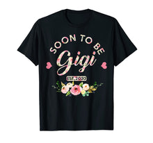 Load image into Gallery viewer, Funny shirts V-neck Tank top Hoodie sweatshirt usa uk au ca gifts for Soon to be gigi est 2020 First time grandma T-Shirt 1106836

