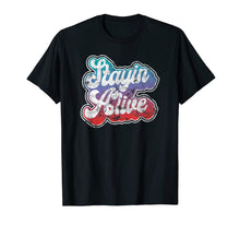 Load image into Gallery viewer, Stayin&#39; Alive Cool Groovy 1970&#39;s Disco Party Clothing T-Shirt
