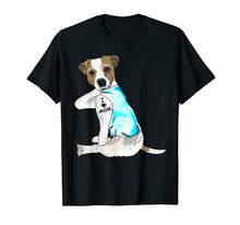 Load image into Gallery viewer, I Love Mom Jack Russell Terrier Tattooed T-Shirt-394121
