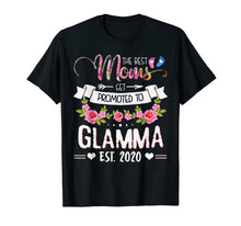 Load image into Gallery viewer, The Best Mom Get Promoted To Glamma EST 2020 Family Gift T-Shirt-3153855
