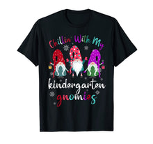 Load image into Gallery viewer, Funny shirts V-neck Tank top Hoodie sweatshirt usa uk au ca gifts for Chillin With My Kindergarten Gnomies Tomte Christmas Teacher T-Shirt 1277417
