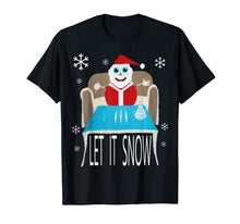 Load image into Gallery viewer, Let It Snow Santa Cocaine Adult Humor Xmas Funny Gag Gifts T-Shirt-1769818
