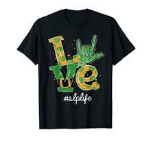 Load image into Gallery viewer, LOVE I Love You Sign Language SLP Life St Patrick's Day TShirt994778
