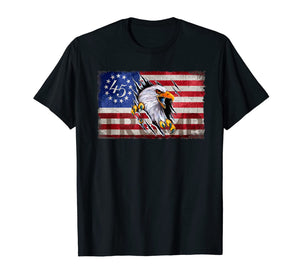 Trump Betsy Ross Flag - 2020 Presidential Term T-Shirt 208228