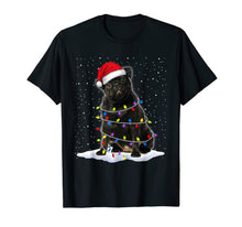 Load image into Gallery viewer, Pug Santa Christmas Tree Lights Xmas Gifts T-Shirt-1970505
