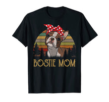 Load image into Gallery viewer, Bostie Mom Vintage Shirts Boston-Terrier Mama Grandma Gifts T-Shirt-5950824
