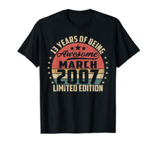 Load image into Gallery viewer, Vintage March 2007 13 Year Old Bday Gifts 13th Birthday TShirt900618
