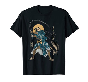 Samurai Fishing Gift T-Shirt