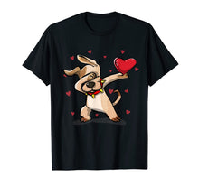 Load image into Gallery viewer, Funny Dabbing Dog Heart Valentine's Day Gift Boys Girls Kids T-Shirt-417867
