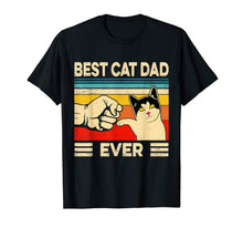 Load image into Gallery viewer, Best Cat Dad Ever T-Shirt Funny Cat Daddy Father Day Gift T-Shirt-187672
