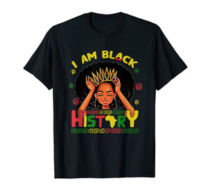 I am Black History Educated Black History Teacher Gift T-Shirt-245413