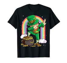 Load image into Gallery viewer, St Patricks Day Dabbing Leprechaun Boys Kids Men Gifts Dab TShirt203544

