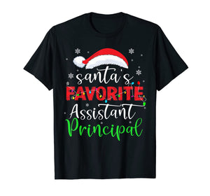 Santa's Favorite assistant principal T-Shirt