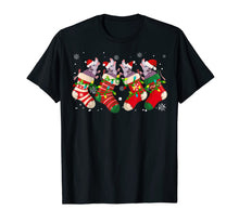 Load image into Gallery viewer, Opossum Possum In Christmas Sock Funny Marsupial Xmas Gifts T-Shirt-2088116
