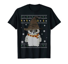Load image into Gallery viewer, Funny shirts V-neck Tank top Hoodie sweatshirt usa uk au ca gifts for Funny Cute Owl Harry Magical Wizard Potter Ugly Christmas T-Shirt 200527
