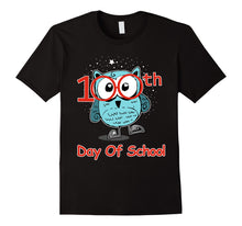 Load image into Gallery viewer, Funny shirts V-neck Tank top Hoodie sweatshirt usa uk au ca gifts for Cute Owl 100th Day Of School T-shirt 100 Days Smarter Tee 1908477
