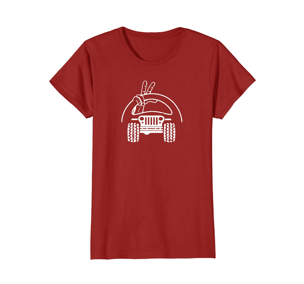 Funny shirts V-neck Tank top Hoodie sweatshirt usa uk au ca gifts for Jeep Wave Peace Fingers Sign Shirt 1968951