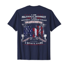 Load image into Gallery viewer, Funny shirts V-neck Tank top Hoodie sweatshirt usa uk au ca gifts for Say Merry Christmas God Bless America Politically Incorrect 1549223
