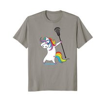 Load image into Gallery viewer, Funny shirts V-neck Tank top Hoodie sweatshirt usa uk au ca gifts for Dabbing Unicorn Girls Lacrosse Novelty Graphic T-Shirt 556562

