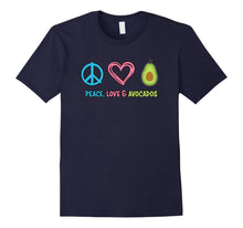 Load image into Gallery viewer, Funny shirts V-neck Tank top Hoodie sweatshirt usa uk au ca gifts for Peace Love and Avocados T-shirt, Funny Fruit T-shirt 2563875
