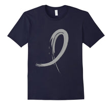 Load image into Gallery viewer, Funny shirts V-neck Tank top Hoodie sweatshirt usa uk au ca gifts for Brain Tumor T-Shirt Grey Graffiti Ribbon 1191704
