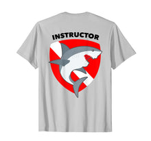Load image into Gallery viewer, Funny shirts V-neck Tank top Hoodie sweatshirt usa uk au ca gifts for SCUBA Dive Flag Shark T-Shirt for Divemasters Instructors 3120317
