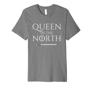 Funny shirts V-neck Tank top Hoodie sweatshirt usa uk au ca gifts for Queen In The North Fantasy T-Shirt 615545