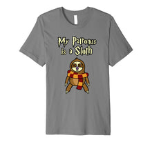 Load image into Gallery viewer, Funny shirts V-neck Tank top Hoodie sweatshirt usa uk au ca gifts for My Patronus Is A Sloth Funny Sloth T Shirts Funny Gifts 2053548
