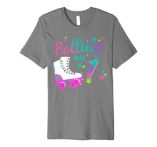 Load image into Gallery viewer, Funny shirts V-neck Tank top Hoodie sweatshirt usa uk au ca gifts for Roller Skate Birthday Shirt 5th 80&#39;s Outfit Decades Party 1387858
