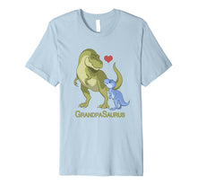 Load image into Gallery viewer, Funny shirts V-neck Tank top Hoodie sweatshirt usa uk au ca gifts for GrandpaSaurus T-Rex &amp; Baby Boy Dinosaur T-shirt 1350953
