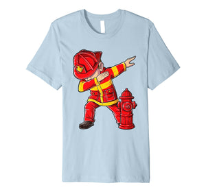 Funny shirts V-neck Tank top Hoodie sweatshirt usa uk au ca gifts for Dabbing Firefighter T shirt Kids Boys Men Funny Dab Tee Gift 265002