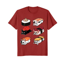 Load image into Gallery viewer, Funny shirts V-neck Tank top Hoodie sweatshirt usa uk au ca gifts for Sushi French Bulldog Funny T- shirt by Huebucket 615629
