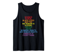 Load image into Gallery viewer, Science is real Black Lives Matter Love is Love  Tank Top 36426
