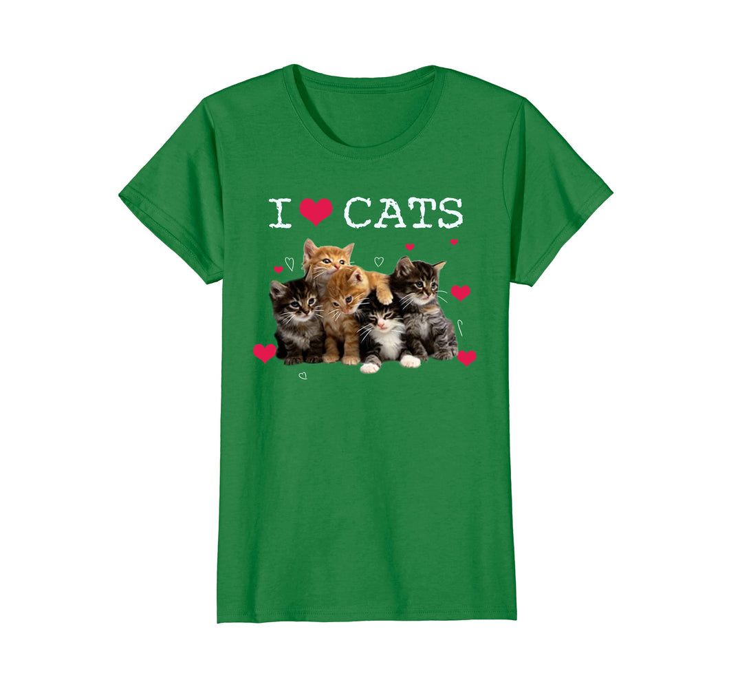 Funny shirts V-neck Tank top Hoodie sweatshirt usa uk au ca gifts for I Love Cats - I Love Kittens - Cat Lover T-Shirt Tee Shirt 1852492