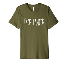 Load image into Gallery viewer, Funny shirts V-neck Tank top Hoodie sweatshirt usa uk au ca gifts for Fck Cancer Shirt Cancer Sucks Tshirt Awareness T-Shirt 719544
