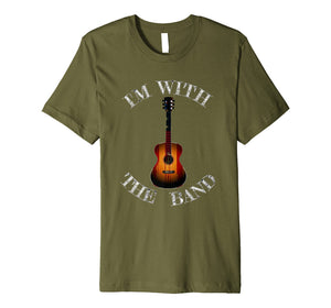 Funny shirts V-neck Tank top Hoodie sweatshirt usa uk au ca gifts for I'm With The Band T-Shirt 1474182