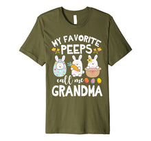 Load image into Gallery viewer, Funny shirts V-neck Tank top Hoodie sweatshirt usa uk au ca gifts for My Favorite Peeps Call Me Grandma Bunny Happy Easter Shirt 2941726
